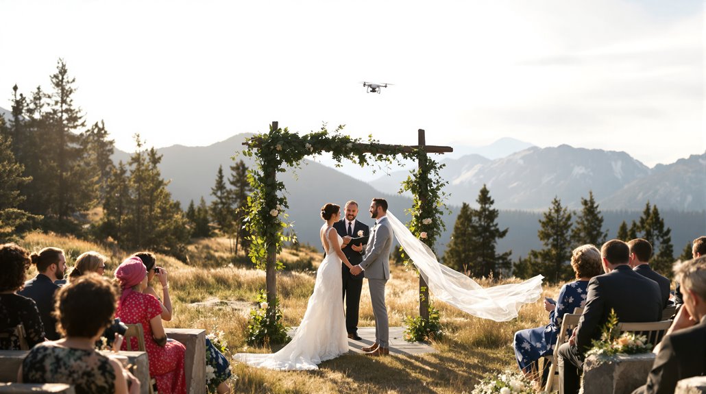 How to Add Drone Footage Without Disrupting Your Ceremony