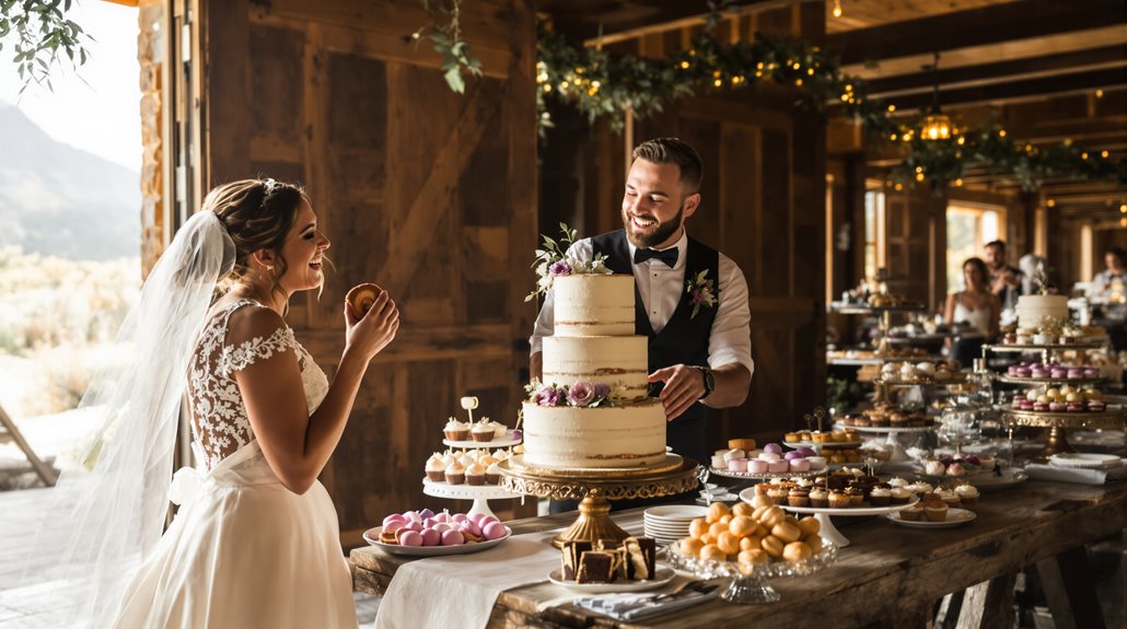 Wedding Cake vs. Dessert Bar vs. Donuts: Which Sweet Option Delivers Better Value?