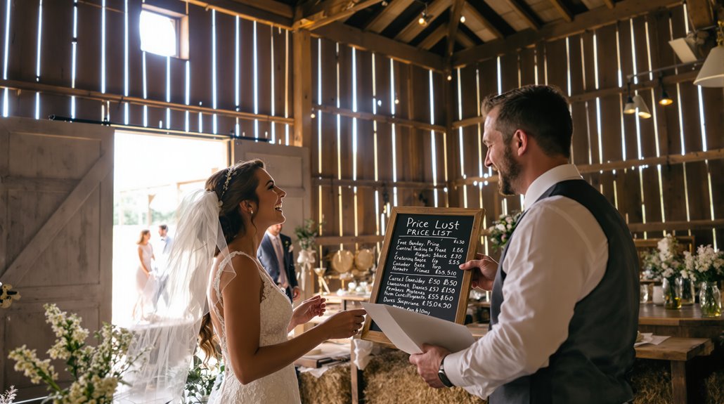 7 Barn Wedding Venues That Actually Show Their Pricing (And What You’ll Really Pay)