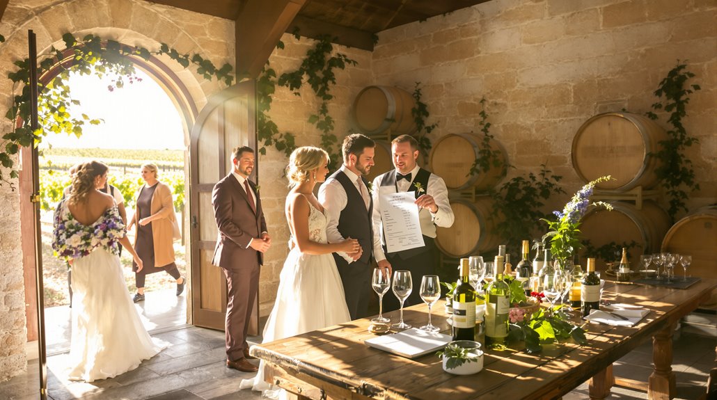 What Vineyard Weddings Cost Beyond the Venue Fee (Wine Minimums Explained)