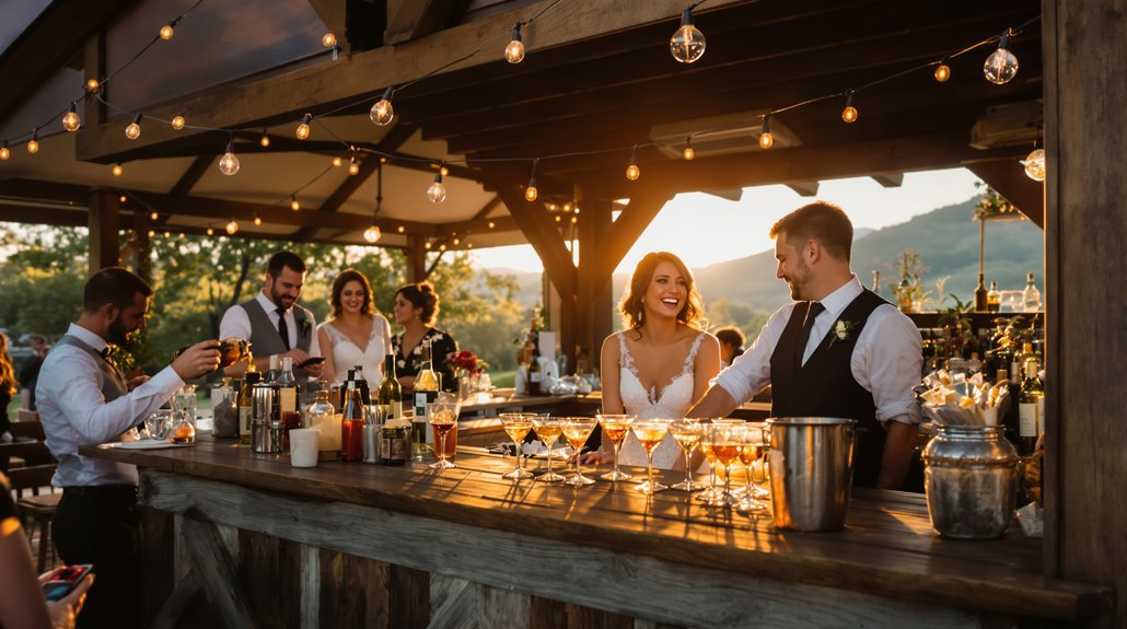 What Professional Wedding Bartending Costs (And Whether You Need It)