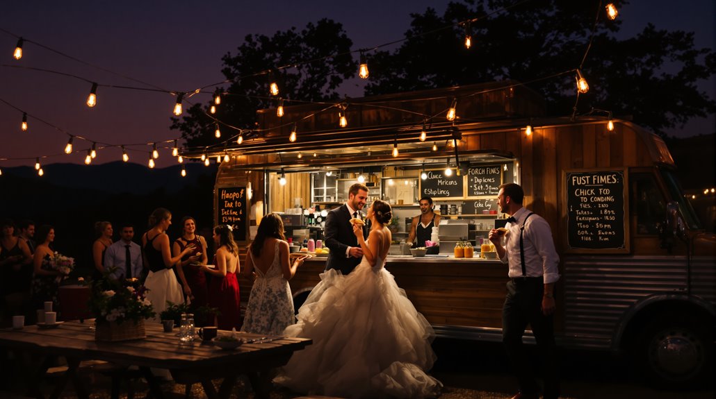 9 Food Trucks With Wedding Package Pricing and Guest Minimum Transparency