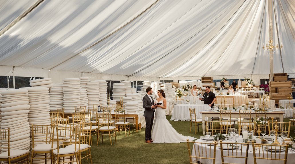 8 Wedding Rental Companies With Per-Item Pricing and Delivery Fee Transparency
