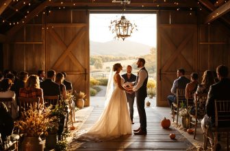affordable fall wedding tips