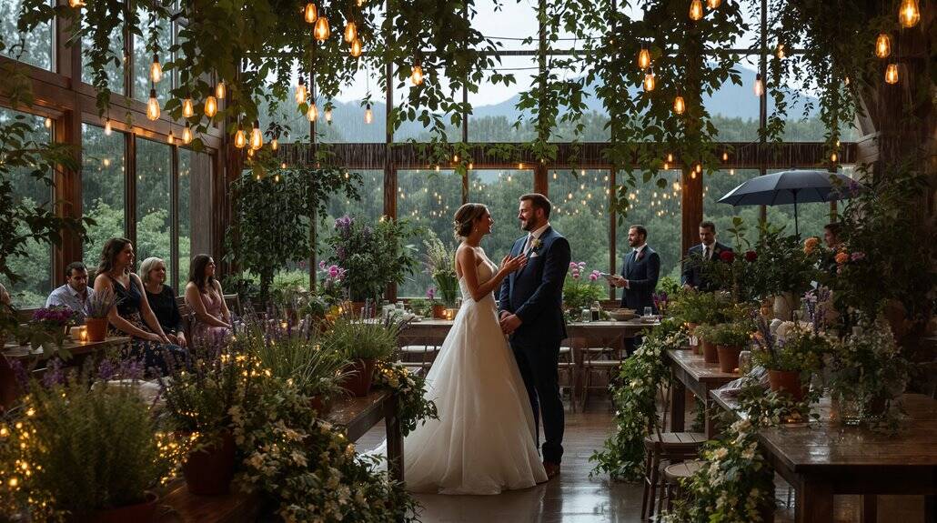 embrace rain maintain elegance