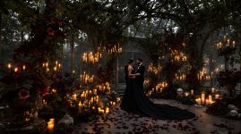 moody floral wedding aesthetics