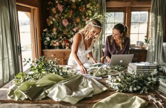 sage green wedding expenses