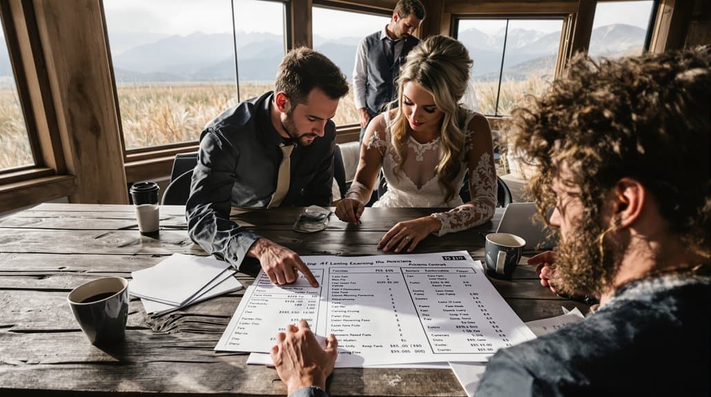 transparent ceremony musician pricing