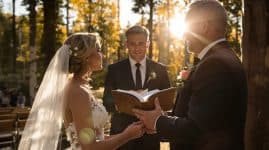 transparent wedding officiant services