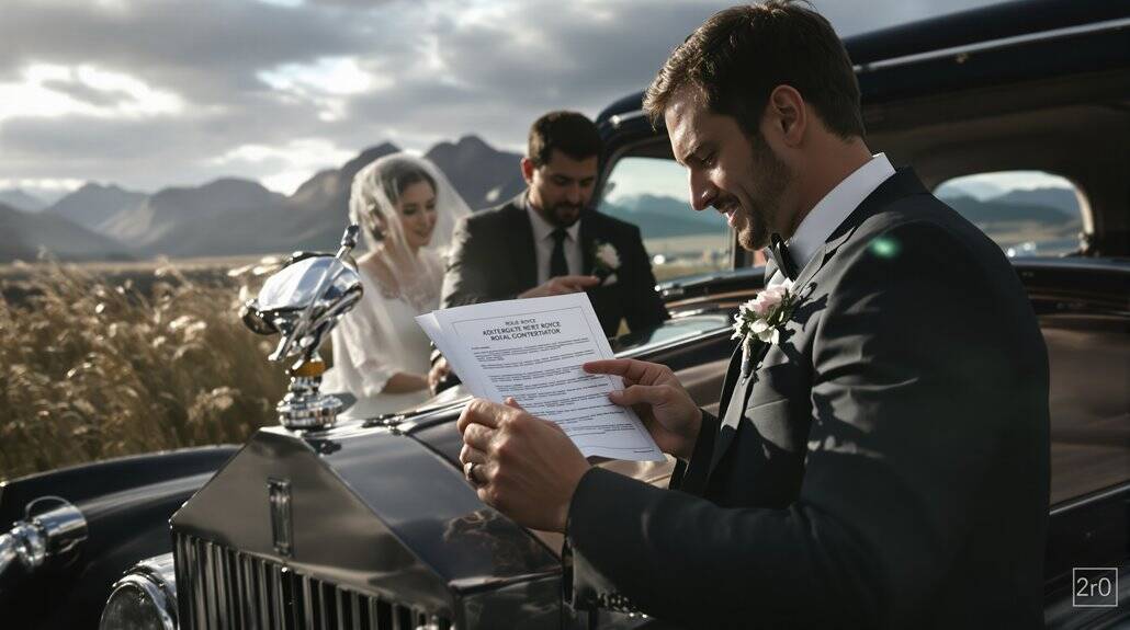 vintage car rental details