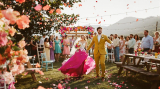 How to Have a Vibrant Colorful Wedding for Under $29,000