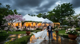 11 Spring Garden Wedding Ideas With Weather Backup Plans and Actual Costs