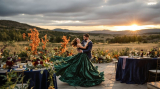 What Jewel Tone Weddings Cost (Rich Colors, Specialty Linens, and Bold Florals)